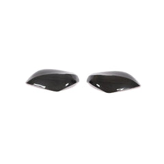 For Infiniti Q50 Q50S Q60 Q60S Q70 14-21 Dry Carbon Fiber Side Rear View Mirror Cover Caps Pair