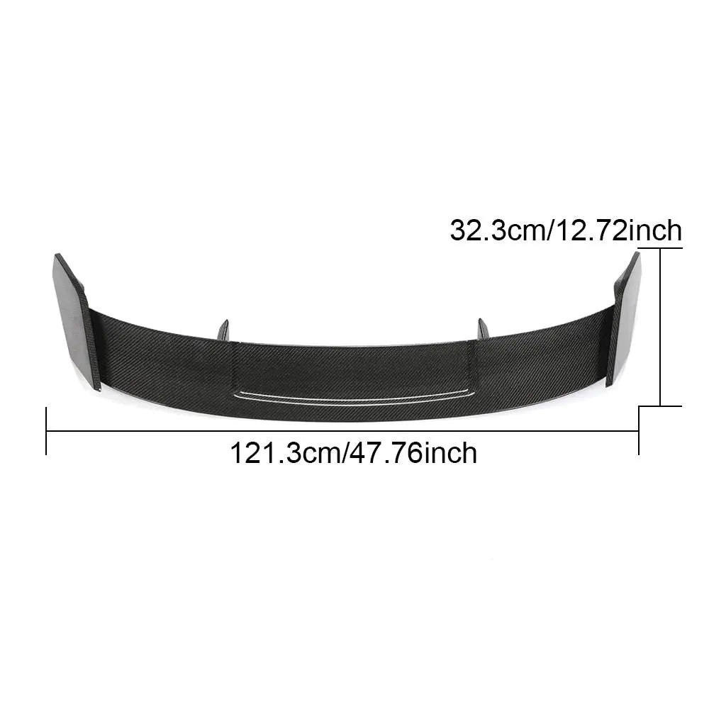 For BMW 1 Series F40 118i M Sport M135i xDrive Hatchback 2020UP Carbon Fiber Rear Roof Spoiler Window Wing Lip