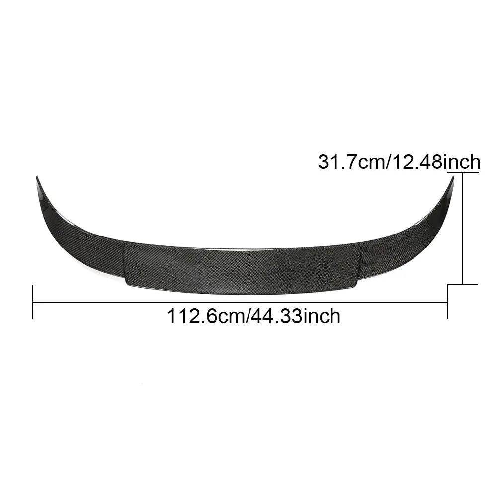 For Mercedes Benz W177 Hatchback 2019UP Carbon Fiber Rear Roof Spoiler Window Wing Lip