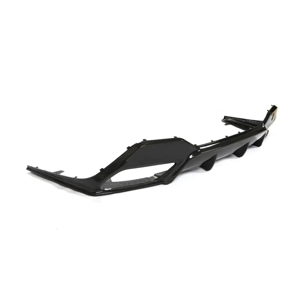 For BMW 8 Series G16 840i M Sport Sedan 18-21 Dry Carbon Fiber Rear Bumper Diffuser Lip