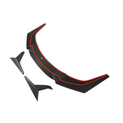 For Lamborghini Huracan LP600 LP610 Coupe 14-17 Dry Forged Carbon Fiber Front Bumper Lip Chin Spoiler Body Kit