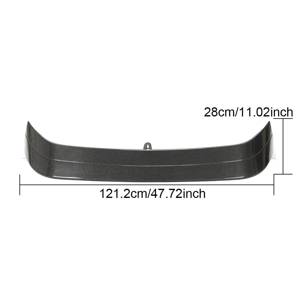 Fits Volkswagen Golf 8 MK8 GTI R Hatchback Real Carbon Rear Roof Spoiler Wing