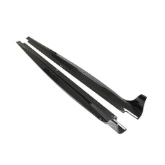 For Audi A5 B9 Sline S5 Sportback 2021UP Dry Carbon Fiber Side Skirts Door Rocker Panels Extension Lip