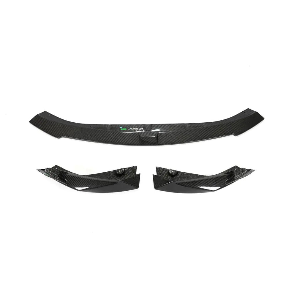 Carbon Front Bumper Lip Spoiler Fit For BMW G80 M3 G82 G83 M4