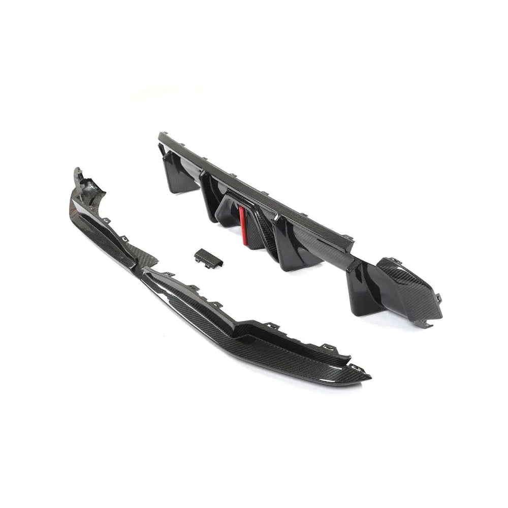Dry Carbon Fiber Rear Bumper Diffuser Lip Spoiler for BMW G82 G83 M4 2021-2022
