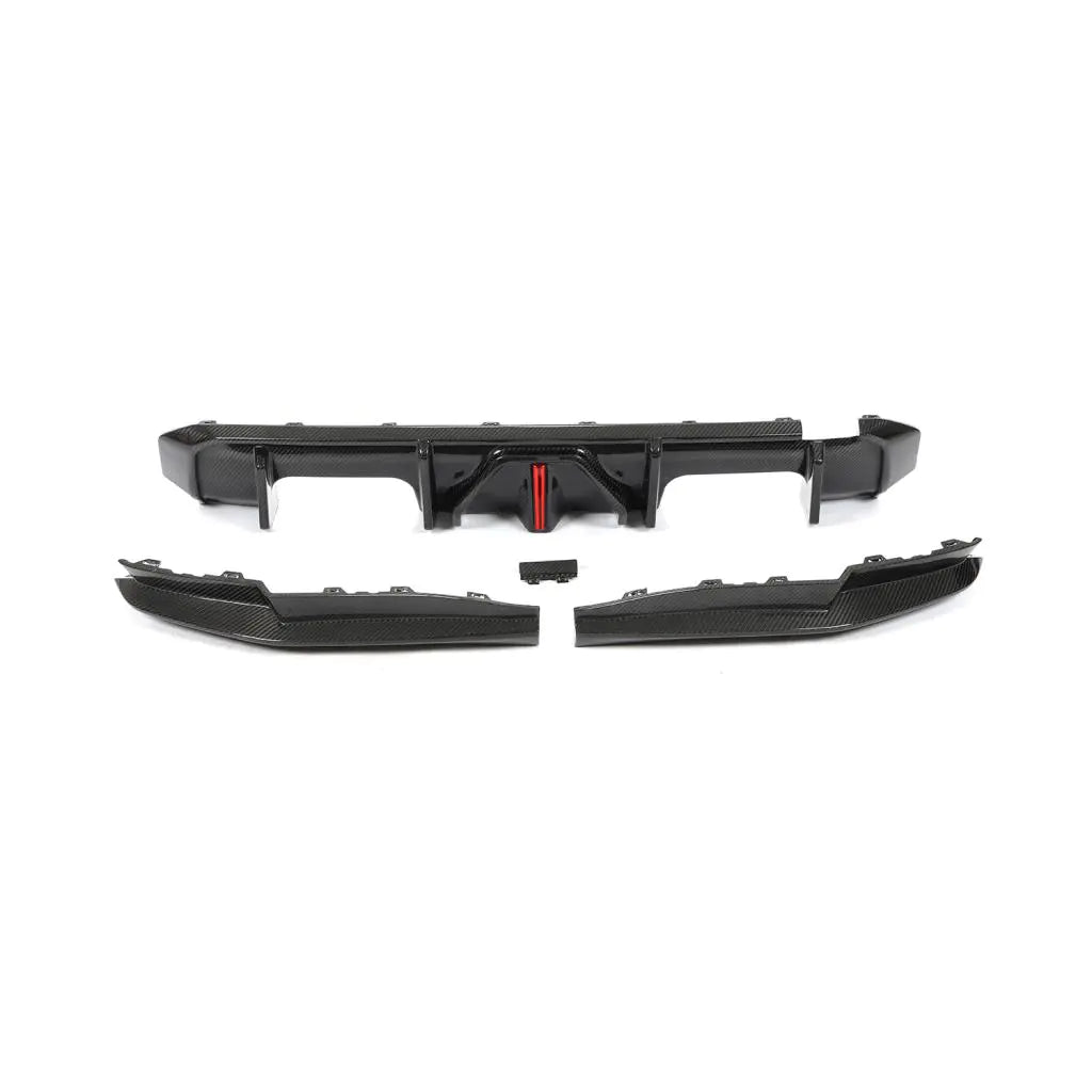 Dry Carbon Fiber Rear Bumper Diffuser Lip Spoiler for BMW G82 G83 M4 2021-2022
