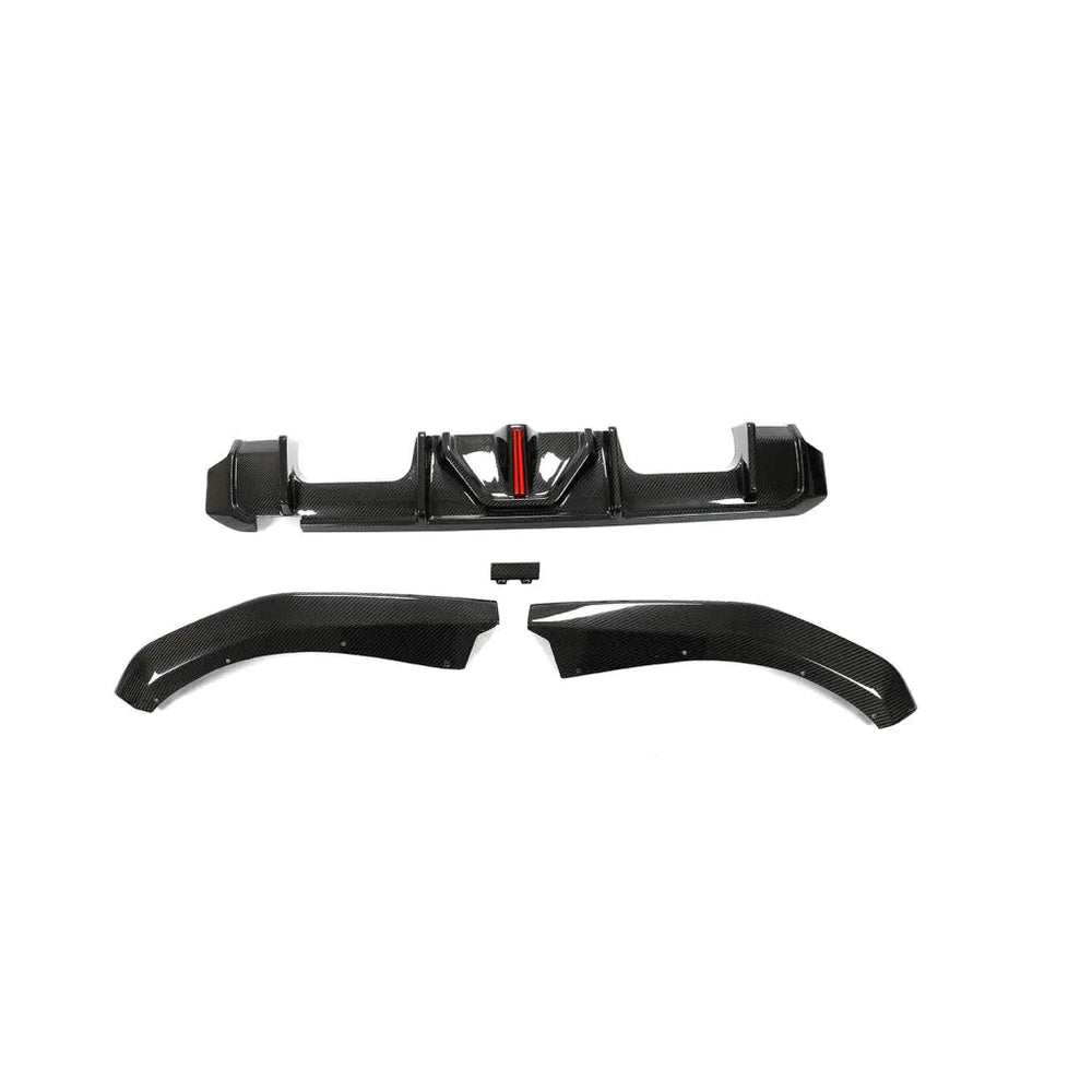 Dry Carbon Fiber Rear Bumper Diffuser Lip Spoiler for BMW G82 G83 M4 2021-2022