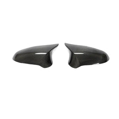 Carbon Fiber Side Mirror Cover Caps for BMW 2 3 4 Series F80 M3 F82 F83 M4 F87 M2C 2018-2020