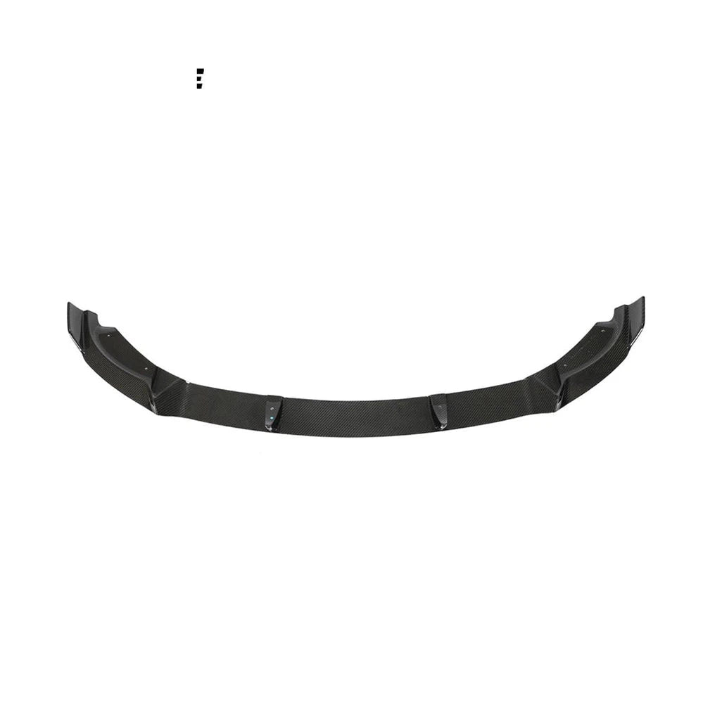 Dry Carbon Fiber Front Bumper Lip for Tesla Model Y Sport Utility 4-Door 2019-2021