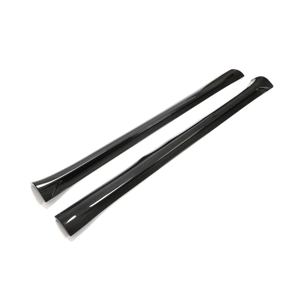 Dry Carbon Fiber Side Skirts for Tesla Model Y CUV 2019-2022