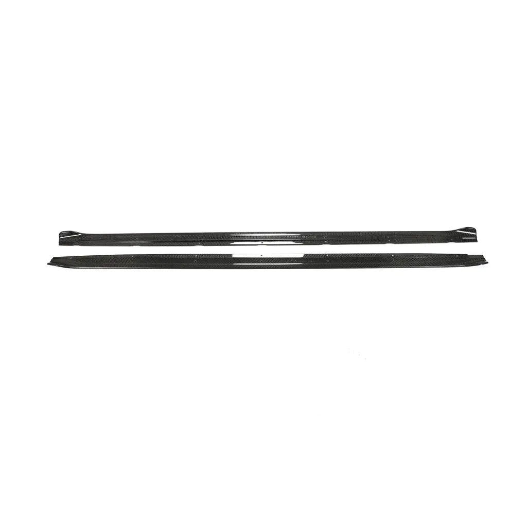 Carbon Fiber Side Skirt Extensions for Audi S3 8Y 4-Door 2021-2022