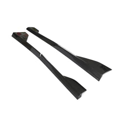 4PCS Pre-preg Dry Carbon Fiber Side Skirts for McLaren 570GT 570S 2-Door 2015-2020