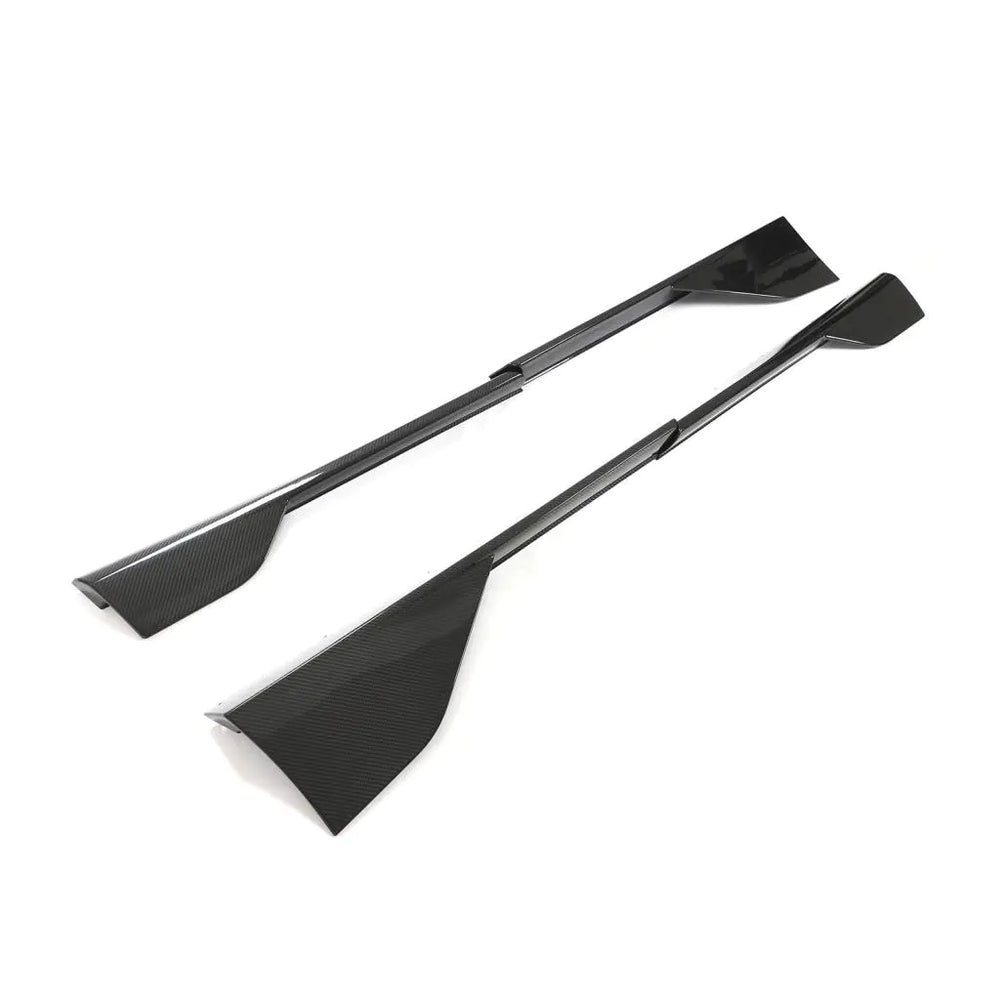 4PCS Pre-preg Dry Carbon Fiber Side Skirts for McLaren 570GT 570S 2-Door 2015-2020