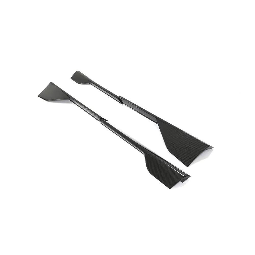 4PCS Pre-preg Dry Carbon Fiber Side Skirts for McLaren 570GT 570S 2-Door 2015-2020