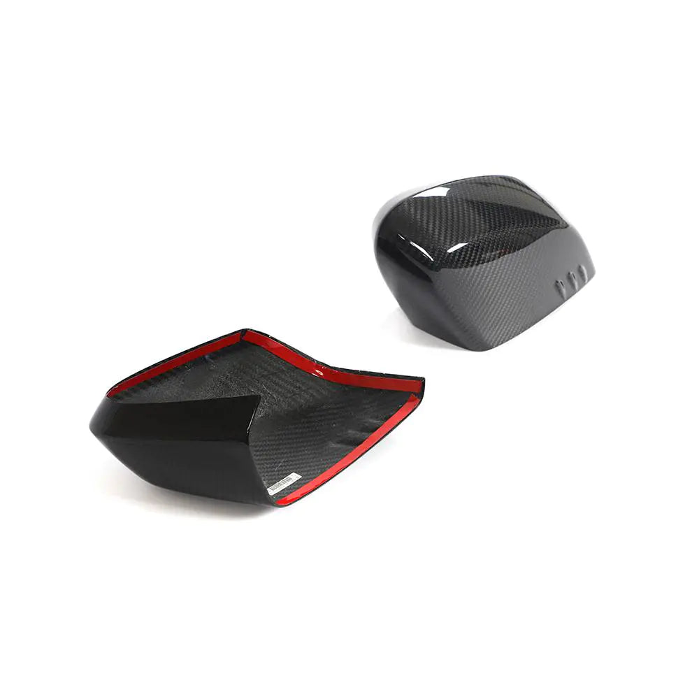 ML-WJM076-PRO C8 Prepreg Dry Carbon Fiber Car Rear Mirror Covers for Chevrolet Corvette C8 2020-2021