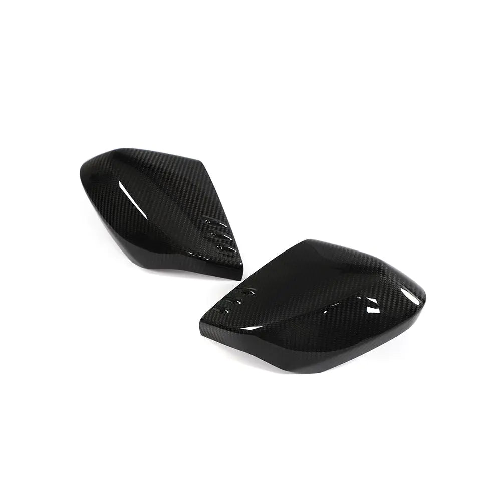 ML-WJM076-PRO C8 Prepreg Dry Carbon Fiber Car Rear Mirror Covers for Chevrolet Corvette C8 2020-2021