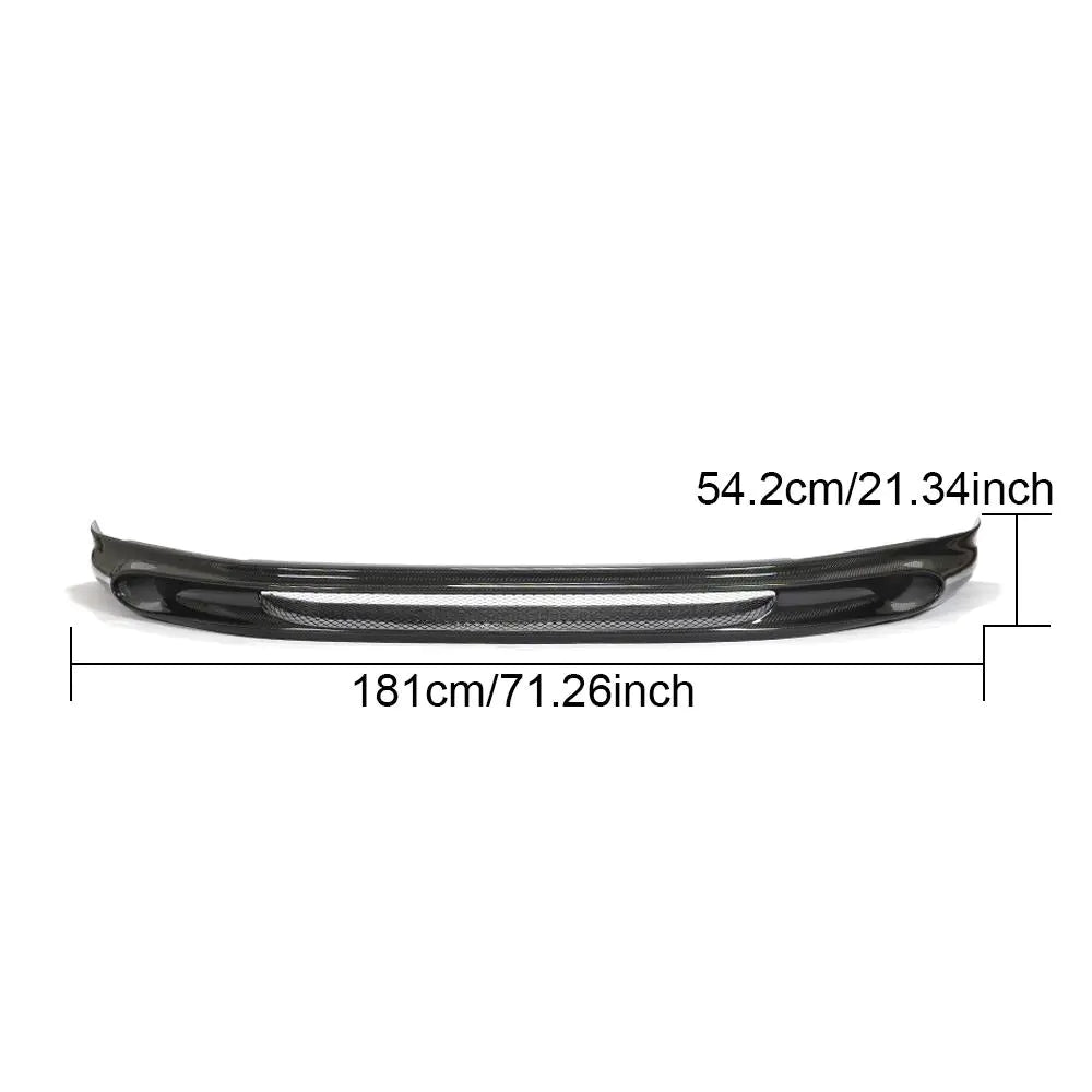 ML-LC003 Dry Carbon Front Bumper Lip Spoiler Splitters Fit For Porsche Macan SUV 2022-23