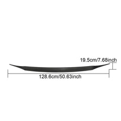 ML-LC007 Real Carbon Fiber Rear Middle Trunk Spoiler Wing Fit For Porsche Macan 2018-2023