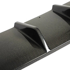 ML-ZDH342 Real Carbon Fiber Rear Bumper Diffuser Lip For Porsche Macan Base GTS 2022UP
