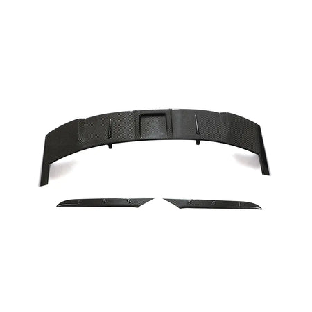 ML-HAX034-PRO A6 Dry Carbon Fiber Car Tail Trunk Lip Spoiler for Audi RS6 C8 2019-2021