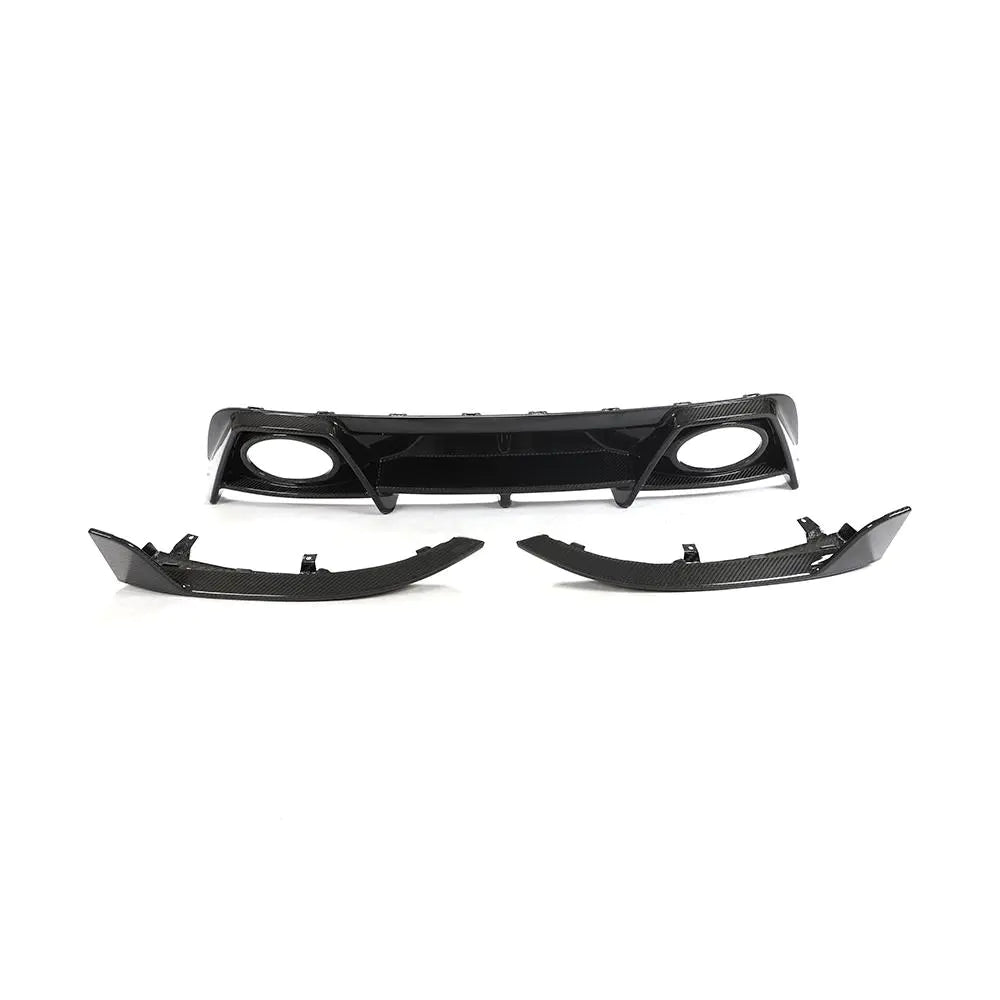 ML-PZJ077-PRO Dry Carbon Fiber 992 Rear Bumper Diffuser for Porsche 911 992 Turbo S Coupe 2-Door 2019-2021