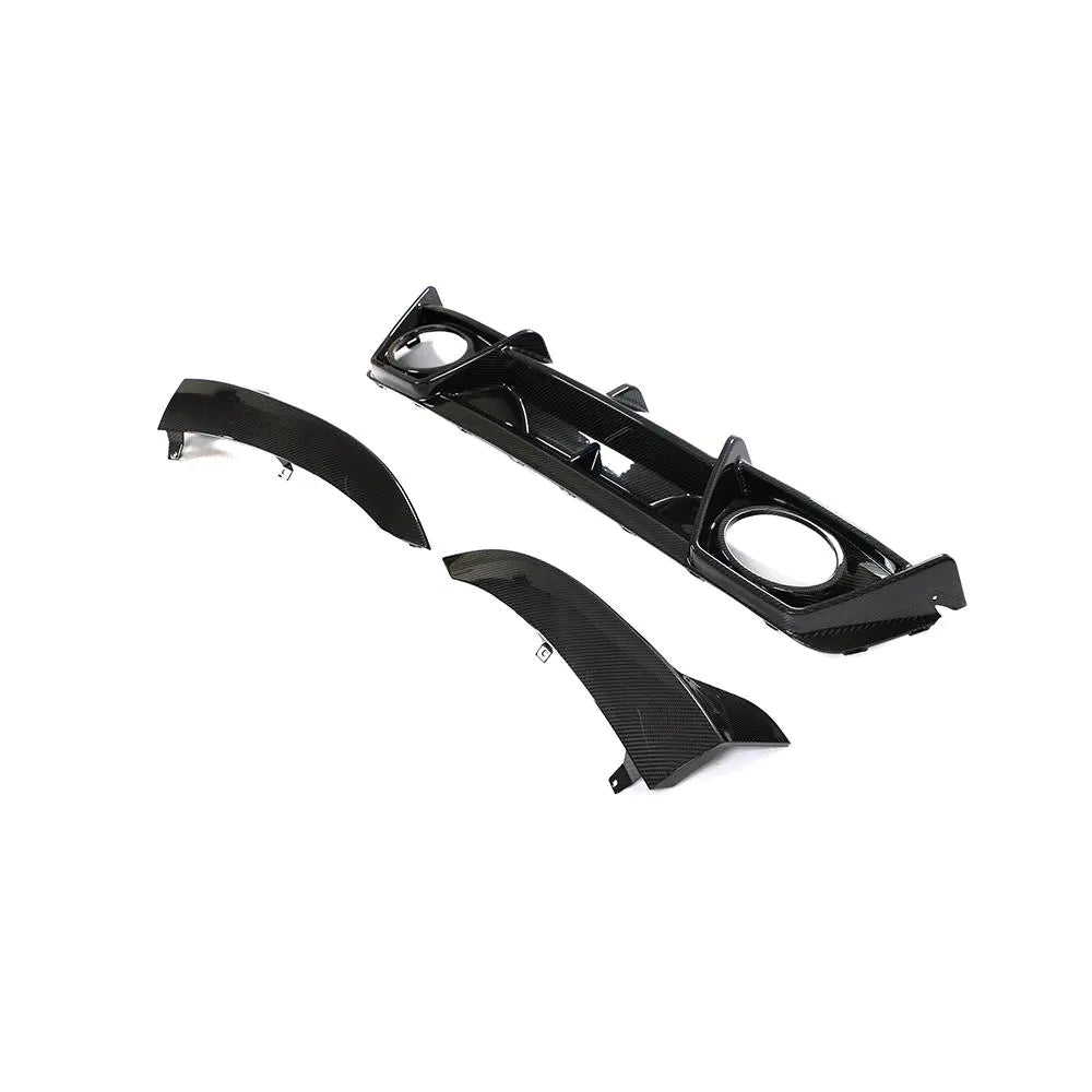 ML-PZJ077-PRO Dry Carbon Fiber 992 Rear Bumper Diffuser for Porsche 911 992 Turbo S Coupe 2-Door 2019-2021