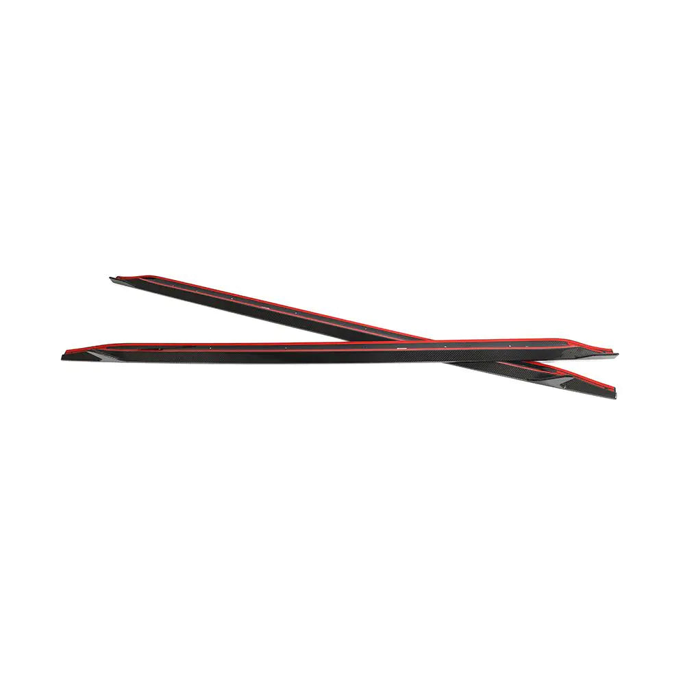 ML-PZJ094-PRO Dry Carbon Fiber G80 M3 Car Side Skirts Kits for BMW G80 M3 Competition 2021- 2023