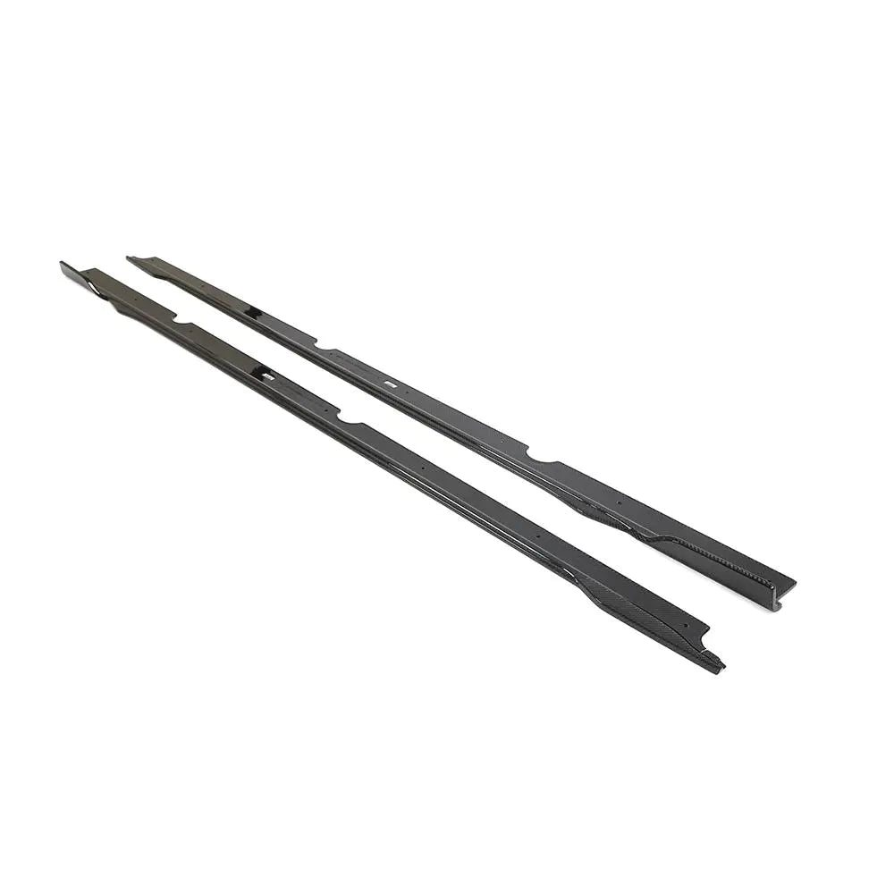 ML-YWW106 Carbon Fiber Side Skirt Extension Lip For KIA Stinger 2018-2022