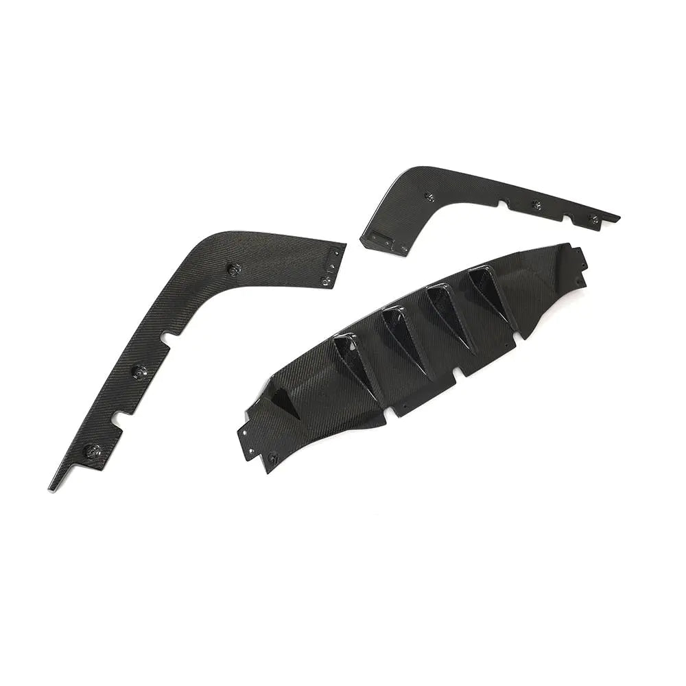 ML-ZDH341 Real Carbon Rear Bumper Diffuser Splitter Lip for KIA Stinger