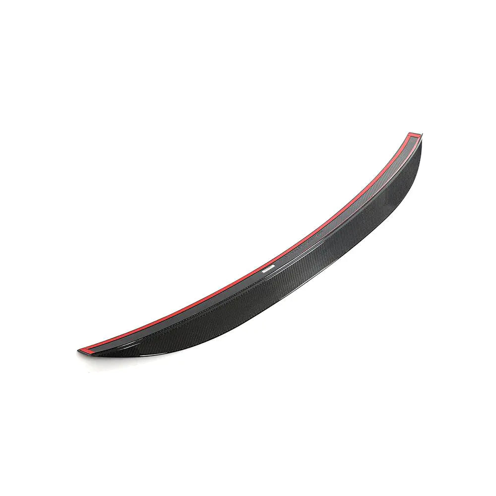 ML-PZJ104 Real Carbon Fiber Rear Trunk Lid Spoiler Boot Wing Lip For Kia Stinger 2018 2023