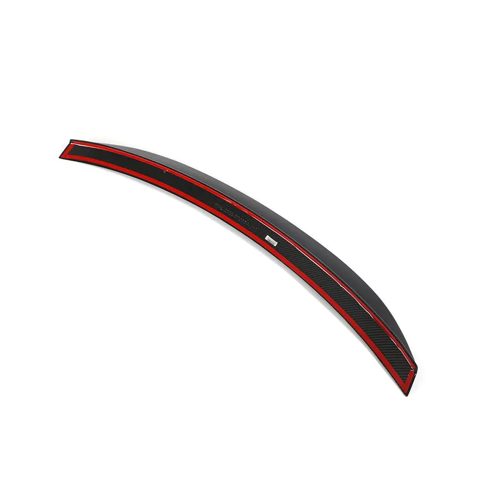ML-PZJ104 Real Carbon Fiber Rear Trunk Lid Spoiler Boot Wing Lip For Kia Stinger 2018 2023