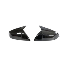ML-PZJ100-PRO Carbon Fiber Car Review Mirror Cover for Tesla Model S Plaid 2021-2023
