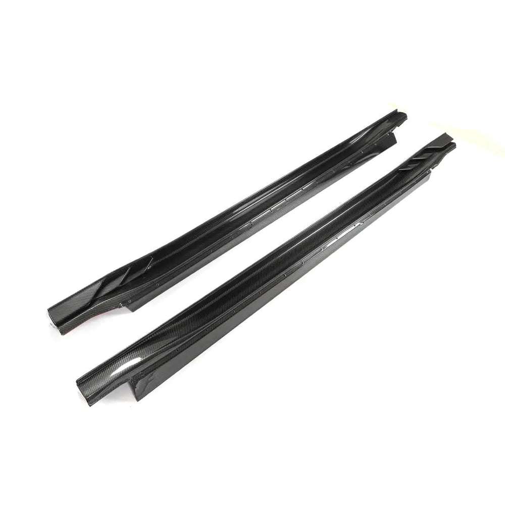 ML-LQ119 Dry Carbon Fiber Side Skirts Extension for BYD Han E-SEED GT 2020