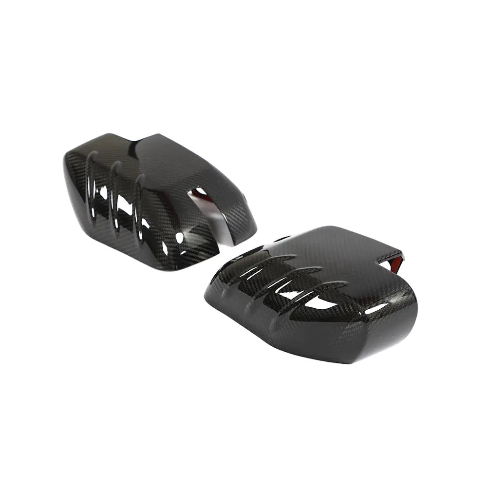 ML-WJM079-PRO Dry Carbon Fiber Exterior Side Rearview Mirror Cover for Ford Bronco 2021-2022