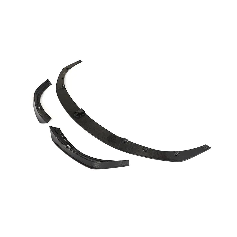 ML-HJW020 JC style Carbon Fiber Car Front Lip for Tesla Model S Plaid 2021-2023