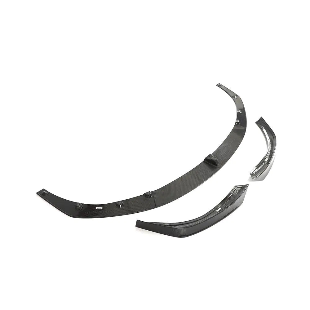 ML-HJW020 JC style Carbon Fiber Car Front Lip for Tesla Model S Plaid 2021-2023