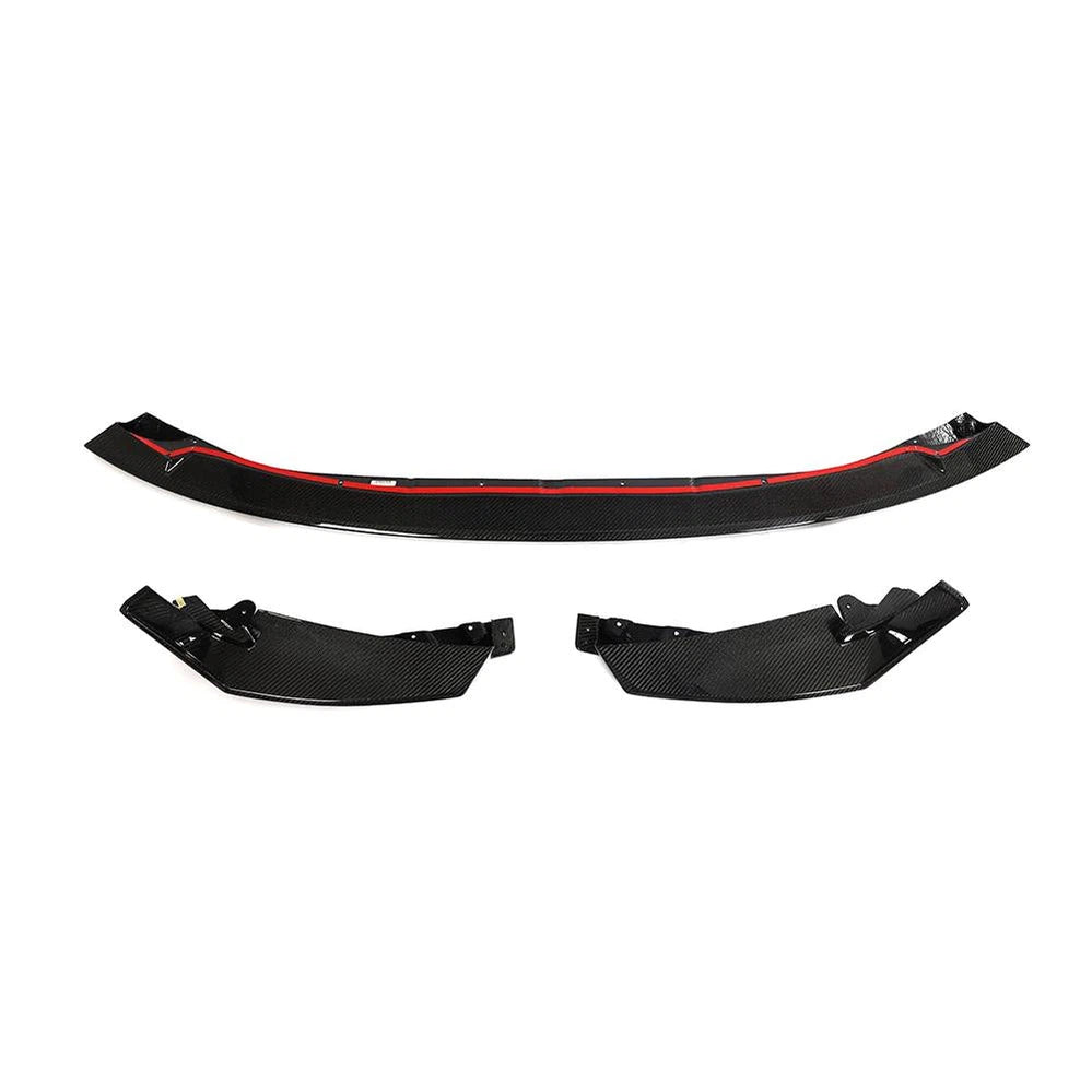 ML-PZJ097 Carbon Fiber Front Bumper Lip for BMW 4 SeriesG80 M3 G82 M4 Coupe 2-Door 2021-2022