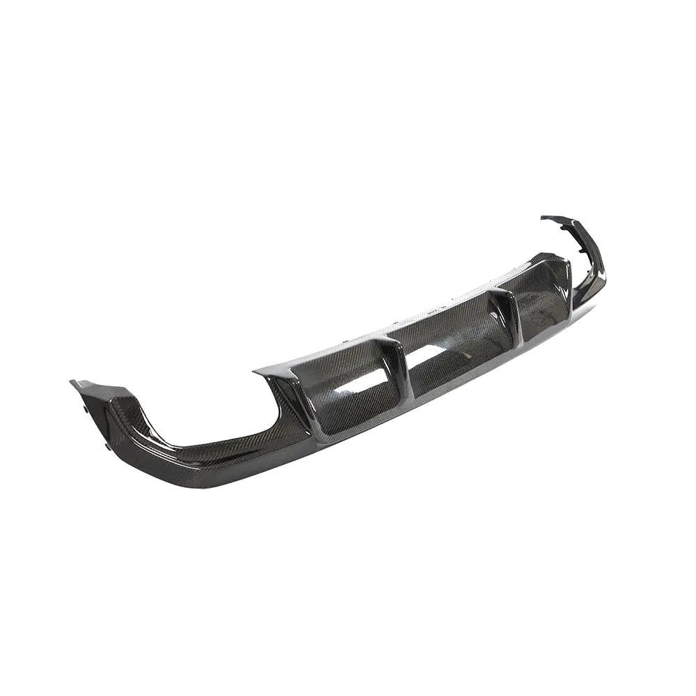 JC-HD479 carbon fiber Rear bumper diffuser For BMW 4 Series G26 420i 430i 435i M440i 4 Doors dual exhaust double outlet)2021+