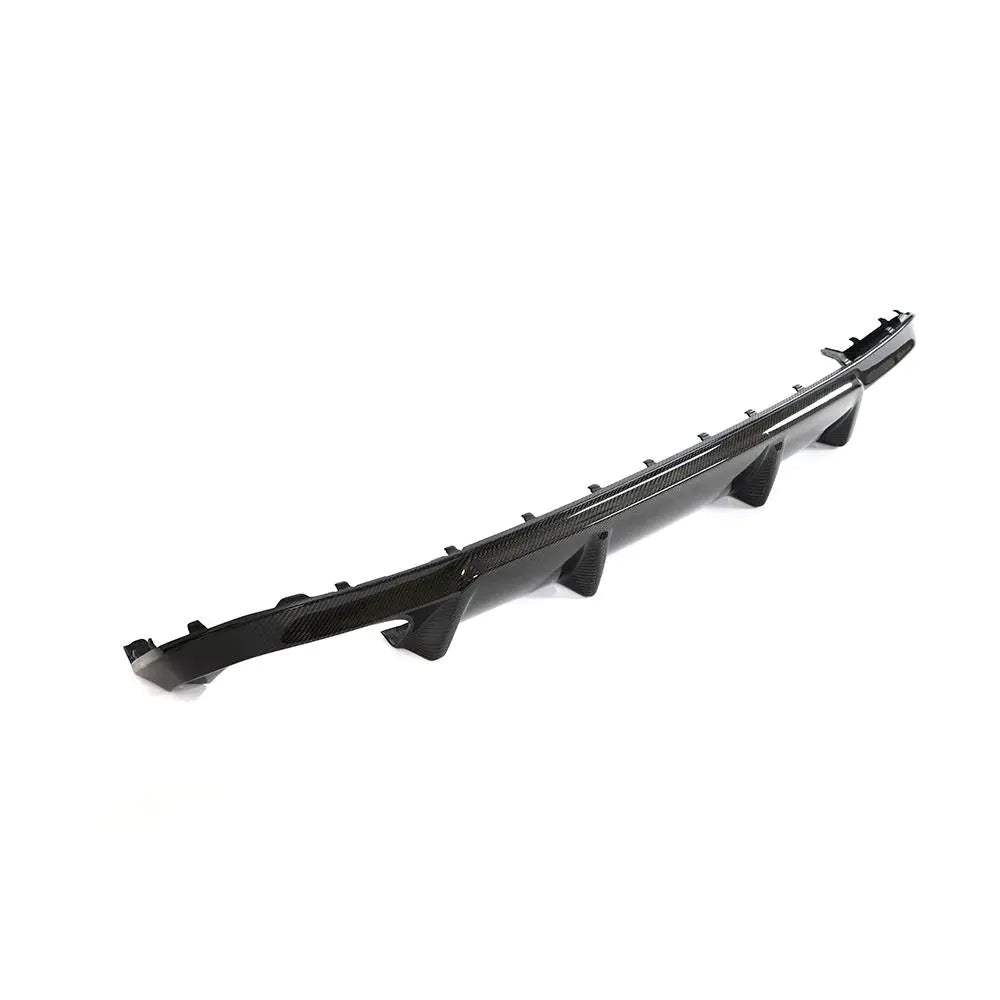 JC-HD479 carbon fiber Rear bumper diffuser For BMW 4 Series G26 420i 430i 435i M440i 4 Doors dual exhaust double outlet)2021+