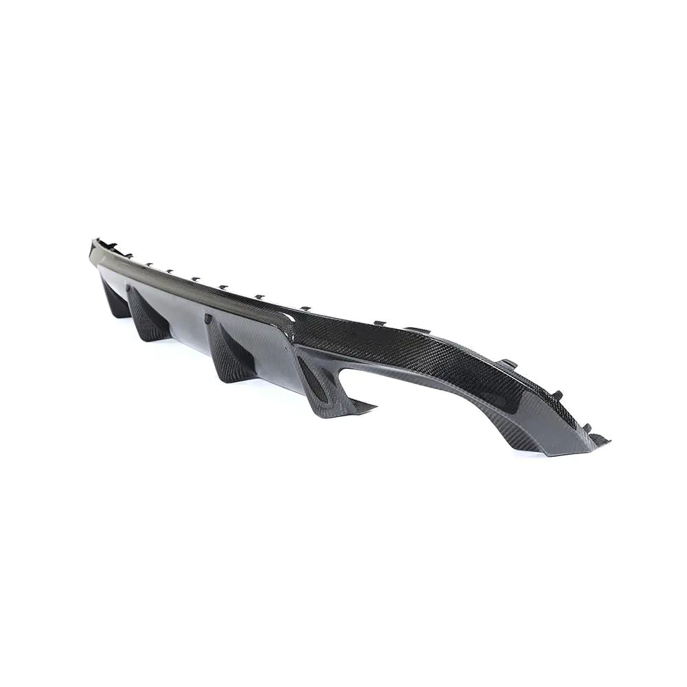 JC-HD479 carbon fiber Rear bumper diffuser For BMW 4 Series G26 420i 430i 435i M440i 4 Doors dual exhaust double outlet)2021+