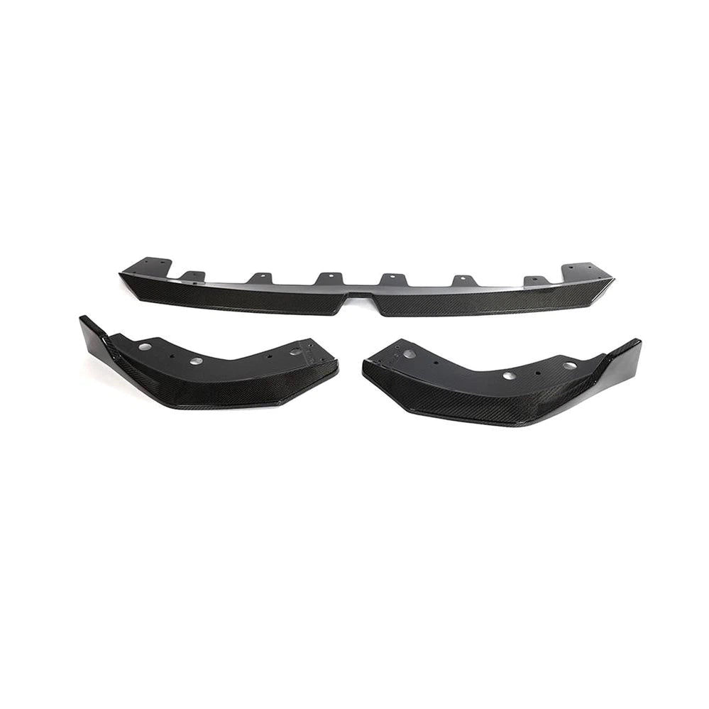 JC-HD493 G20 LCI Carbon Fiber Front Lip Spoiler Splitter for BMW 3 Series G20 LCI M-Sport Sedan 4-Door 2023-2024