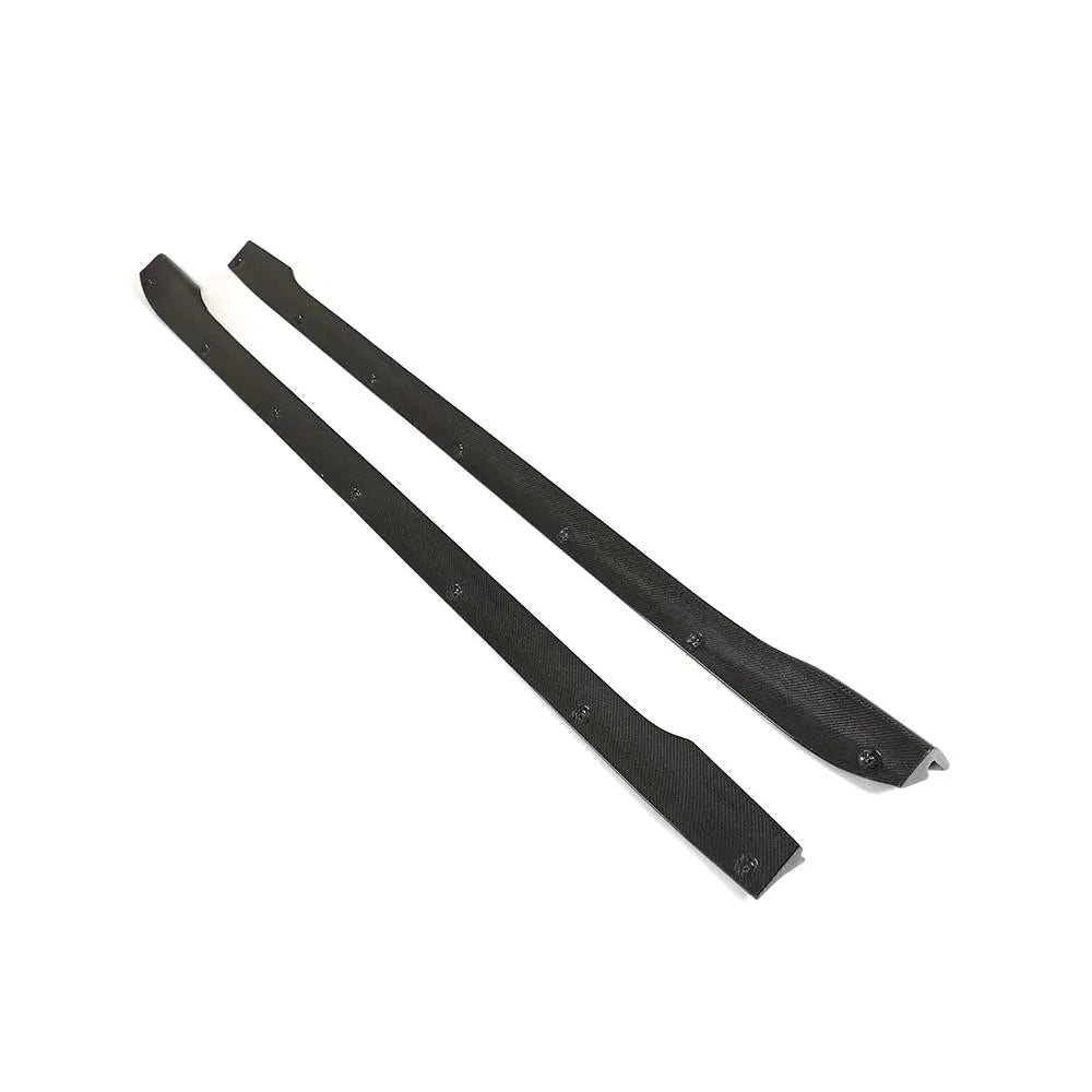 JC-HD494 Model 3 Carbon Fiber Side Skirts Splitter for Tesla Model 3 2018-2020
