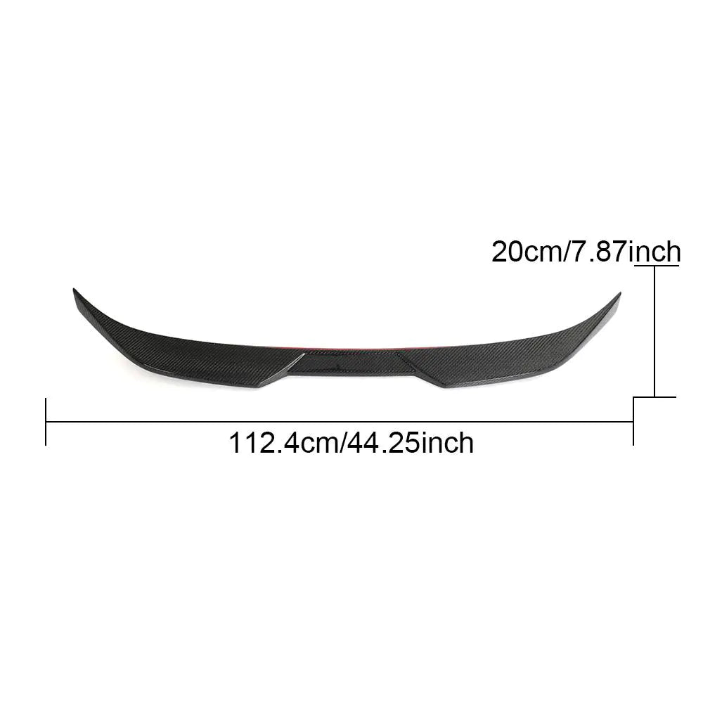 JC-HD537 Carbon fiber Rear Trunk Spoiler for BMW G42 G87 M2 M235i 240i Coupe 2022-2023