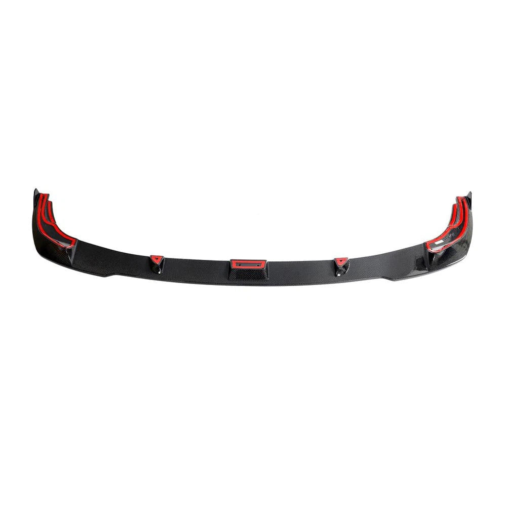 ML-ZDH360 Carbon Fiber G20 Front Bumper Lip Spoiler for BMW G20 M Sport Shadow Edition Sedan 4-Door 2022-2023