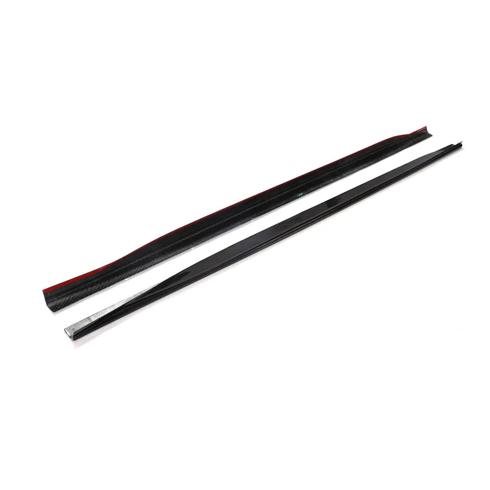 ML-PZJ038-PRO For BMW 4 Series G22/G23 M440i M Sport 2-Door 2020UP Dry Carbon Fiber Side Skirts Door Rocker Panels Extension Lip