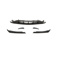 JC-ZYY097-CF Carbon Fiber A45 Front Valance Lip with Canards for Mercedes Benz W176 A250 AMG Style 2013-2018
