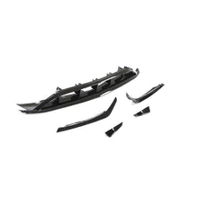 JC-ZYY097-CF Carbon Fiber A45 Front Valance Lip with Canards for Mercedes Benz W176 A250 AMG Style 2013-2018
