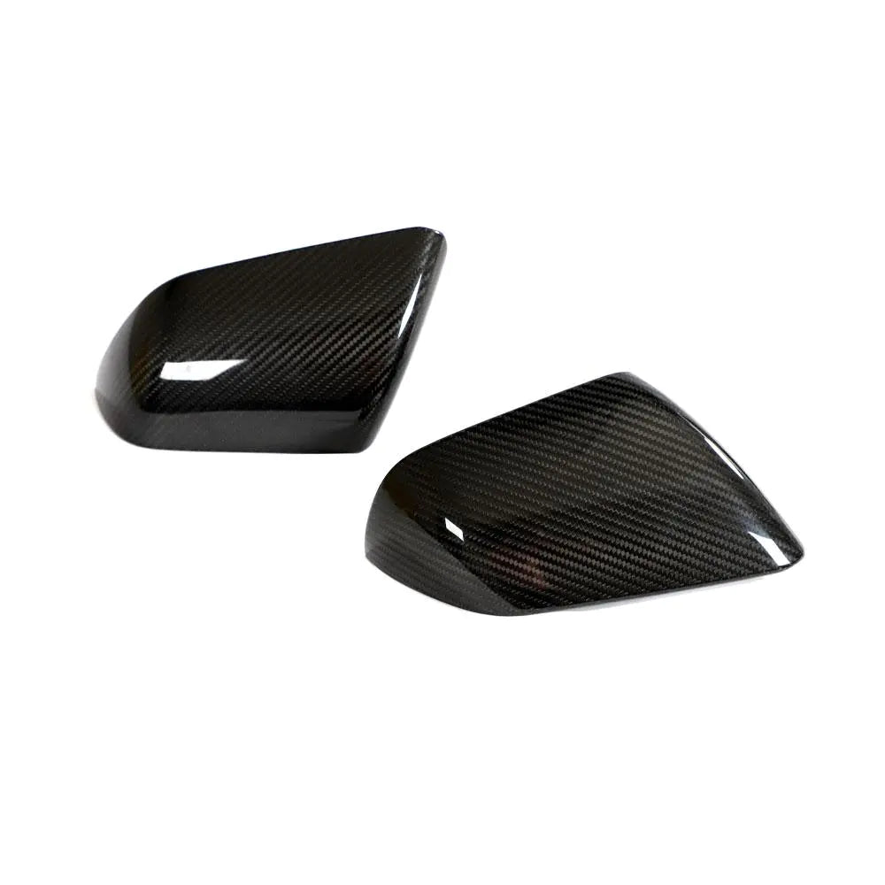 ML-ZDH382-PRO Dry Carbon Fiber Exterior Side Rearview Mirror Cover for Ford Mustang GT500