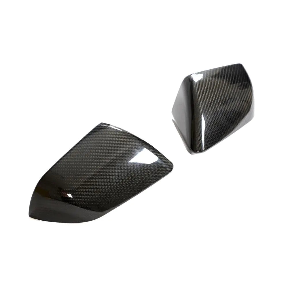 ML-ZDH382-PRO Dry Carbon Fiber Exterior Side Rearview Mirror Cover for Ford Mustang GT500