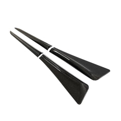 ML-ZDH375 Carbon Fiber Exterior Side Door Panel Trims Side Skirts for Mercedes Benz Smart 1 2022 2023